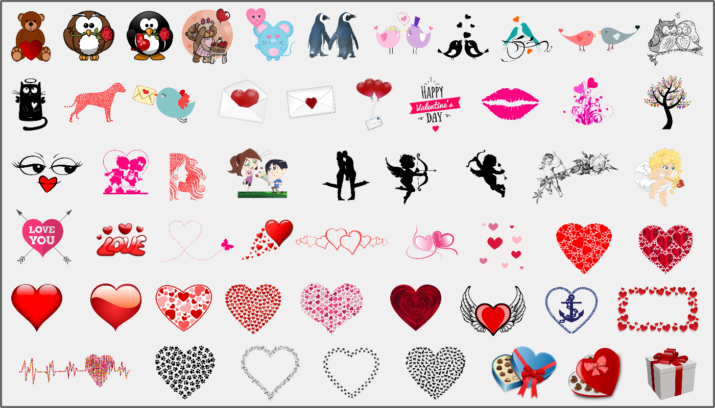 Valentine compilation 56 images of love