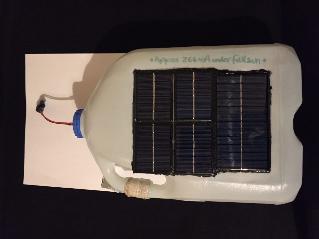 Learn how to make a solar Lithium Ion battery charger –